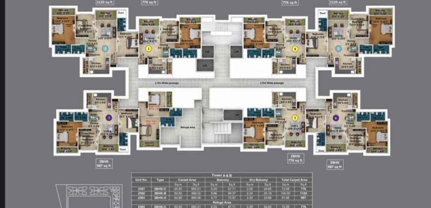 Saheel Itrend Futura 2,3 BHK flats Sale in Baner