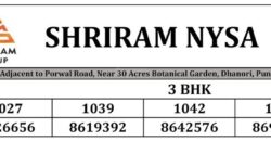 2,3 BHK Flats sale in Dhanori Starting 64 lk*