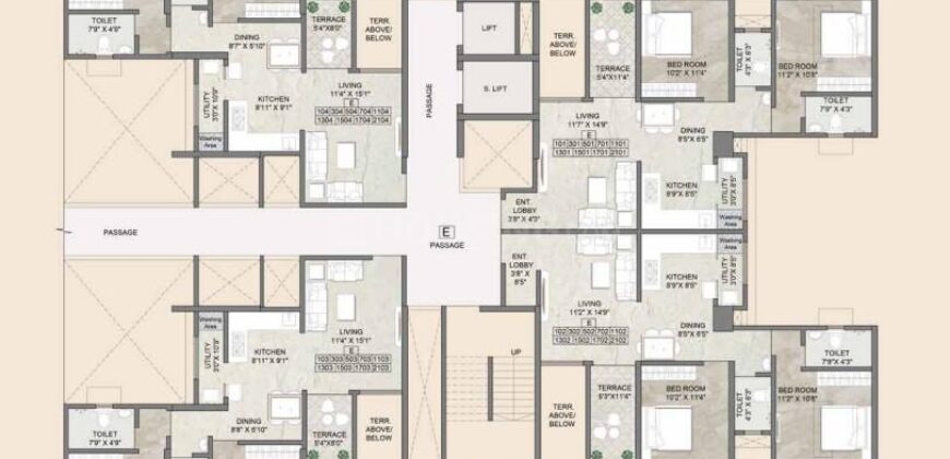 Anika Piccadilly 2 BHK flats sale in Punawale