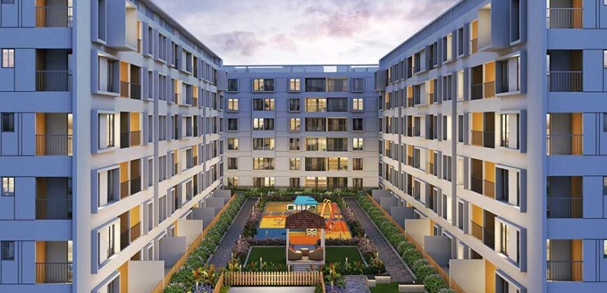 2,3 BHK flat sale in dhanori starting 77 lk*