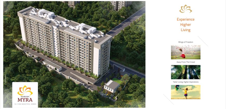 Ramana Myra 1 & 2 BHK Flats Sale in Dhayari