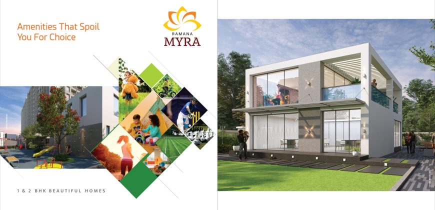 Ramana Myra 1 & 2 BHK Flats Sale in Dhayari